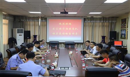 自治區(qū)公安廳治安總隊到公司進(jìn)行爆破業(yè)務(wù)檢查