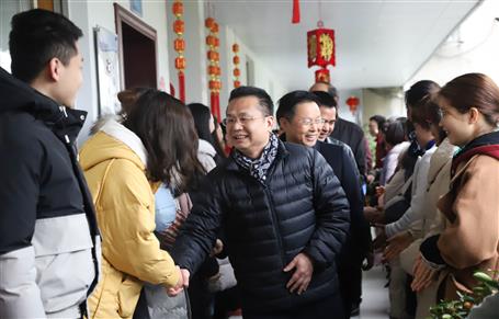 【開工大吉】新年新氣象！公司領(lǐng)導班子向干部職工拜年