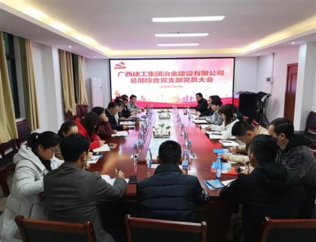 公司總部綜合黨支部召開(kāi)全體黨員大會(huì)