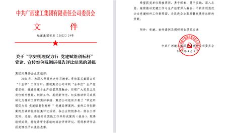 【喜訊】冶建公司3項(xiàng)宣傳、黨建成果榮獲集團(tuán)公司表彰